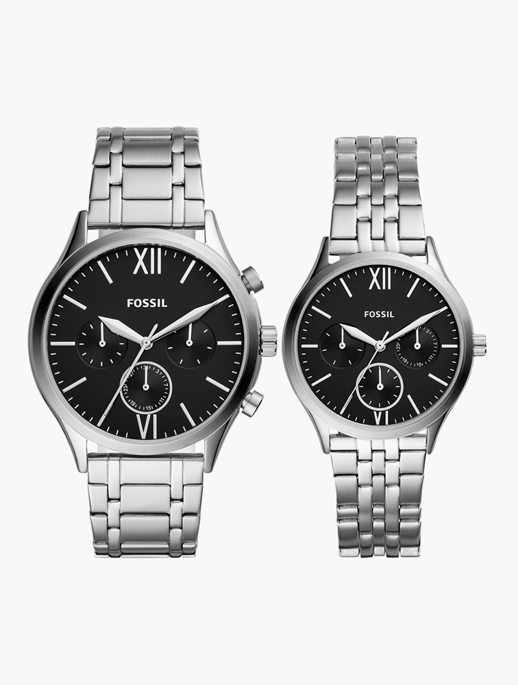 Fossil silver watch price online